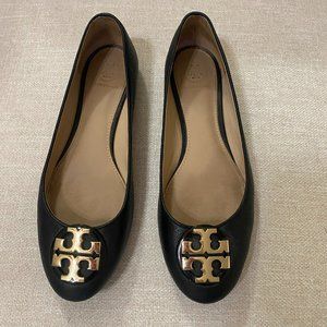 Tory Burch Claire Ballet Flat Black 7.5